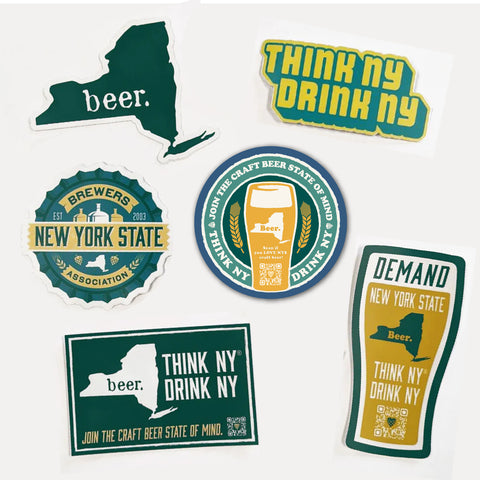 NYS Craft Beer Sticker Bundle