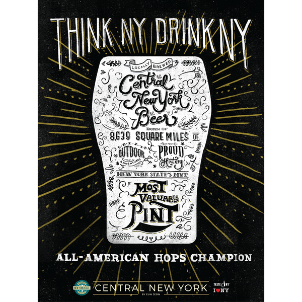 NYS Craft Beer Regional Posters | 11 Designs
